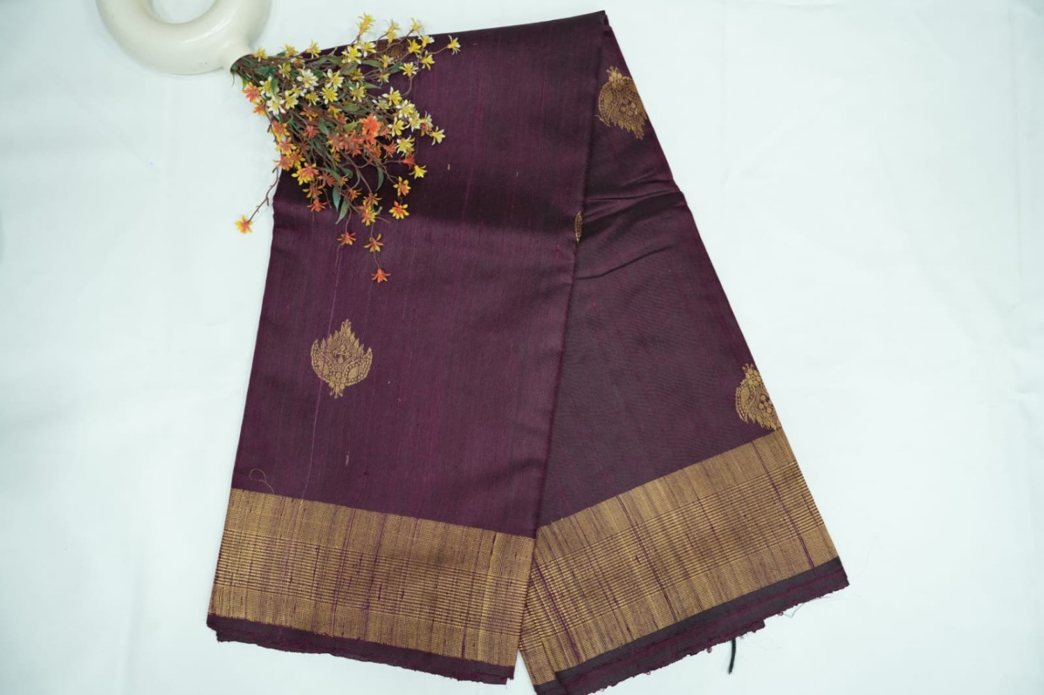 Pure Raw pattu saree