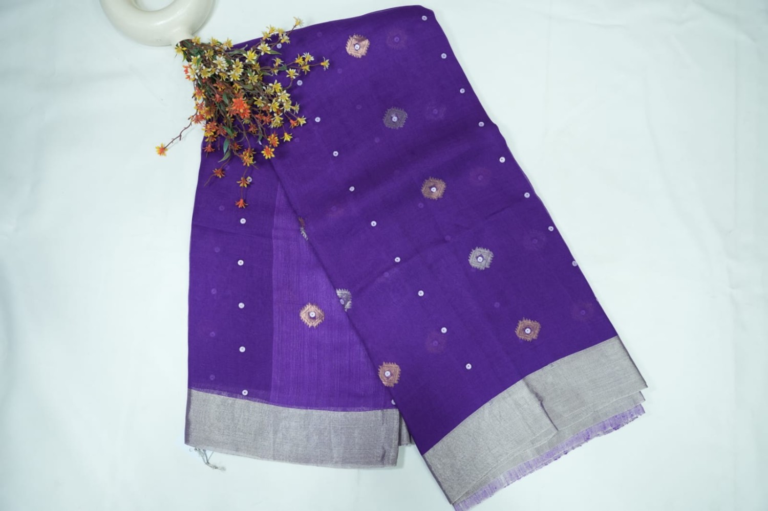 Pure Tussar Saree